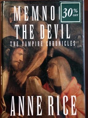 Memnoch the Devil Anne Rice HC (First Edition) The Vampire Chronicles